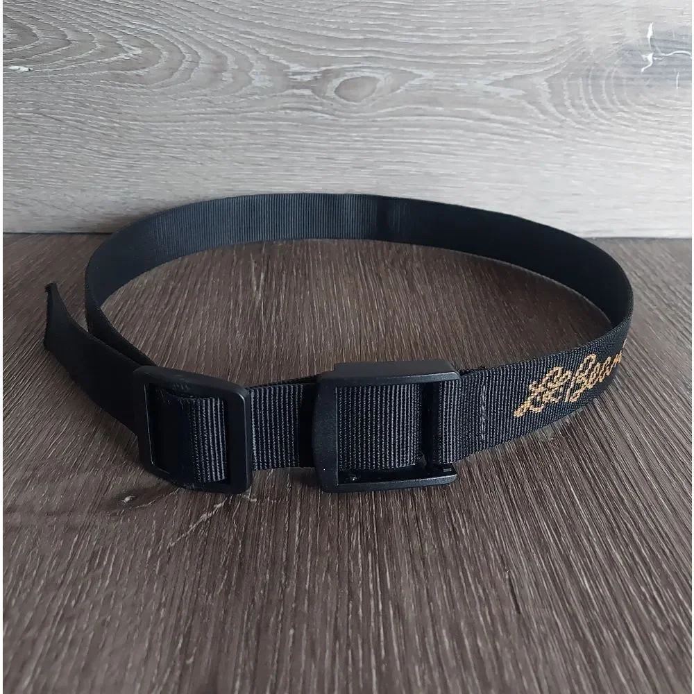 LL Bean Black Nylon Belt 43